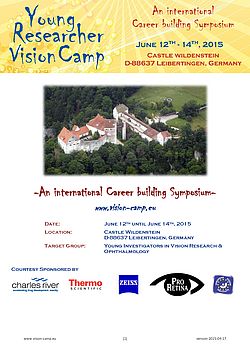 Young Researcher Vision Camp 2015 - Preliminary Agenda